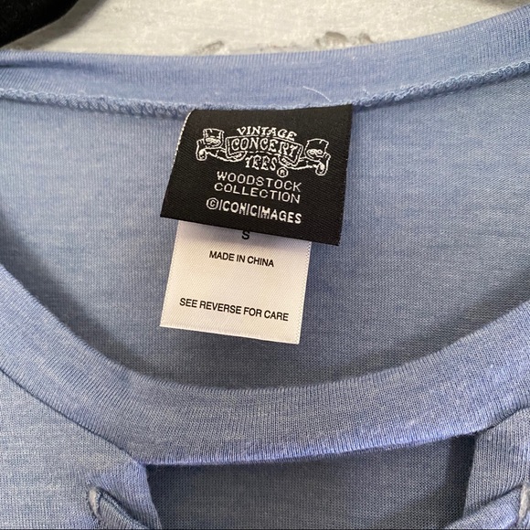 Vintage Concert Tees| Woodstock Distressed T-Shirt - Picture 2 of 6